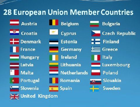 EU-28 - I 28 Paesi Membri 